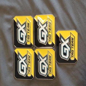 2019 metal pokemon GX tag team tokens. LOT OF 5